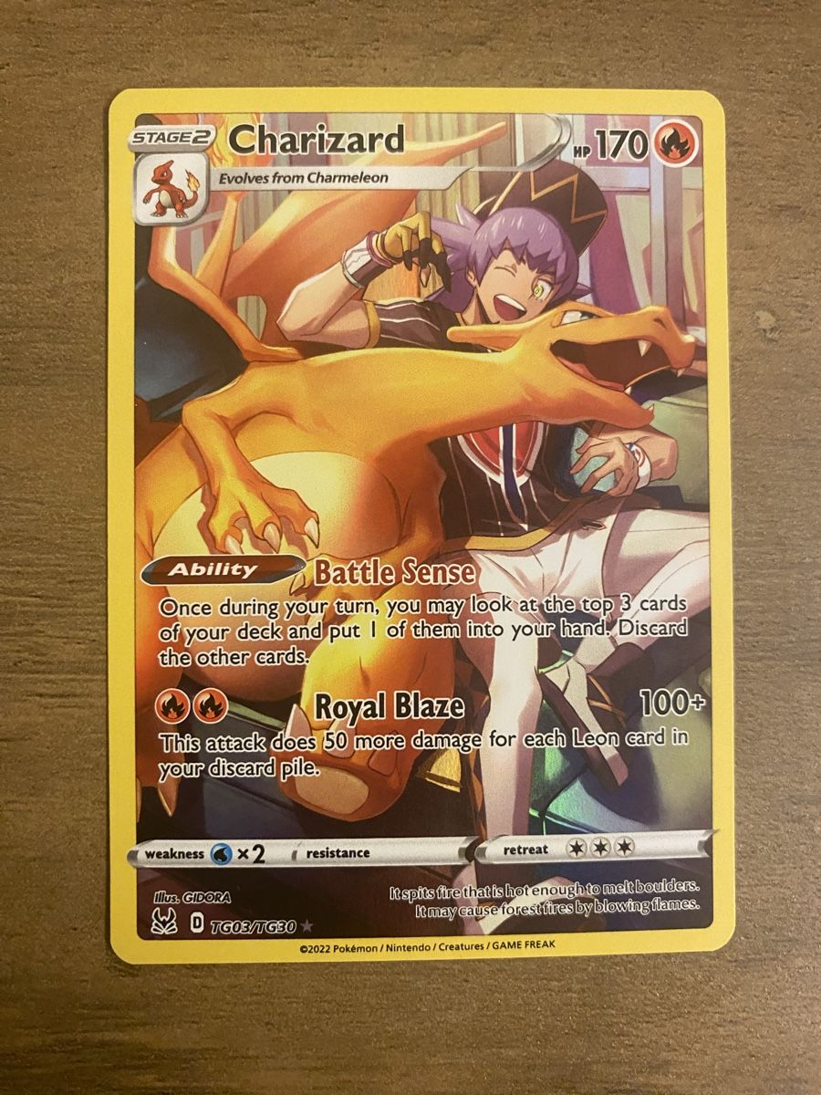 Pokémon Sammelbilder & Trading cards: Charizard LOR TG03 EN – Neu (gemäss Beschreibung) aus Zürich von Gunplakendo