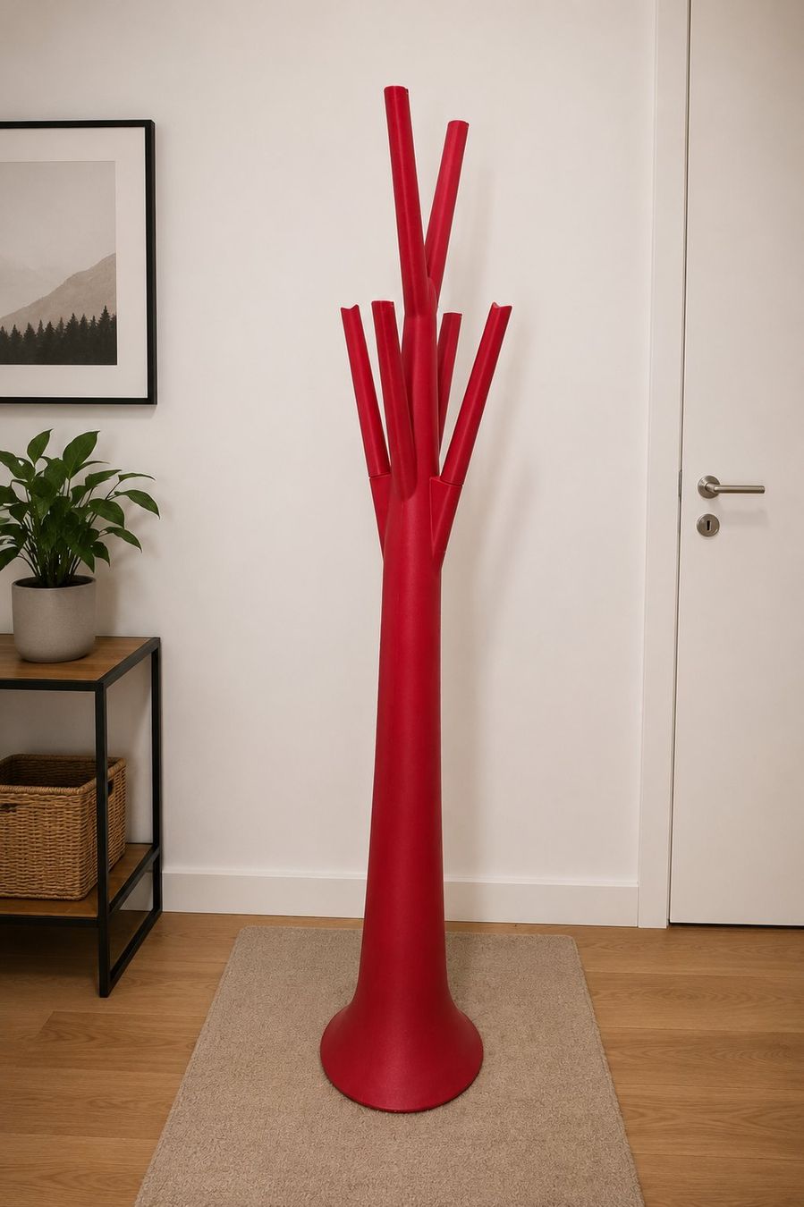 Guardaroba: Bonaldo Tree. Stylische rote Garderobe im Baumdesign – Usato da Langenthal venduto da lau_vv9q