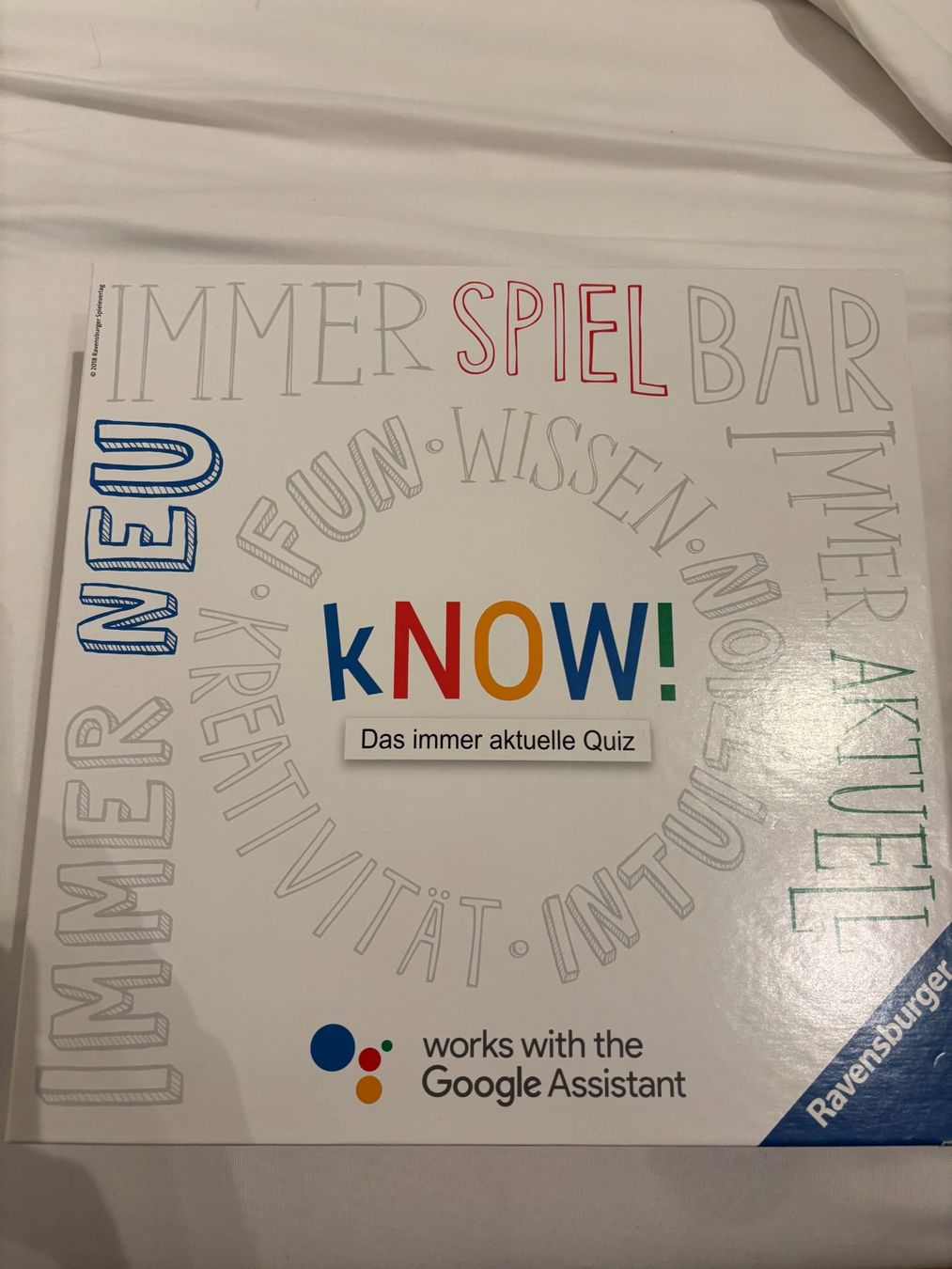Ravensburger Giochi: kNOW, das immer aktuelle Quiz – Usato da Ebikon venduto da Vientos