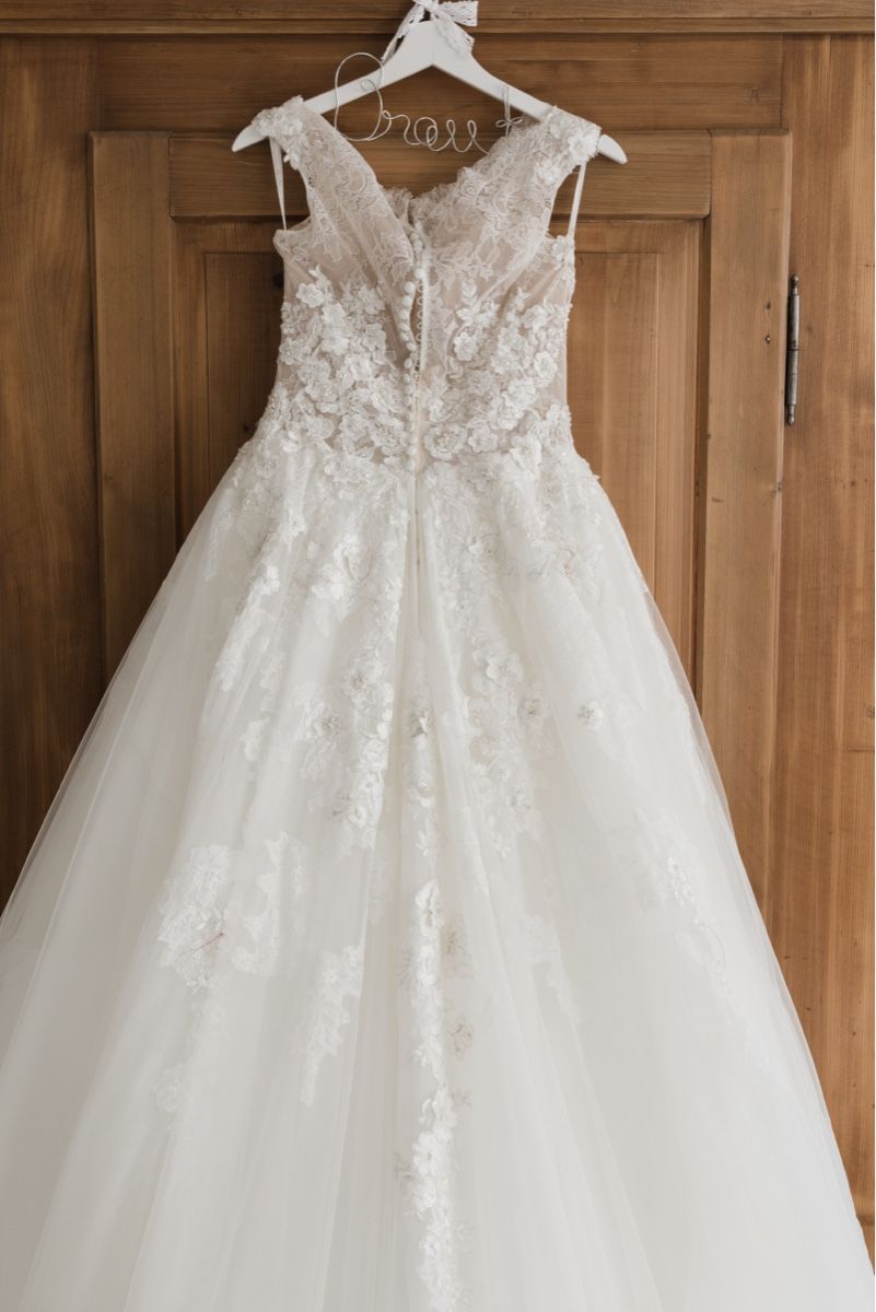 Vestiti: Brautkleid von Nicole ca. Grösse 38 – Usato da Maisprach venduto da Sunshine19813