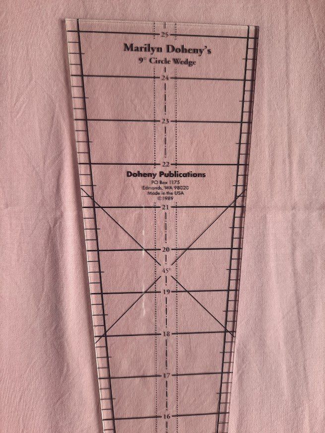 Altro in Scrittura & Disegno: 9° Circle Wedge Ruler – Usato da Unteriberg venduto da woe_yby8 1