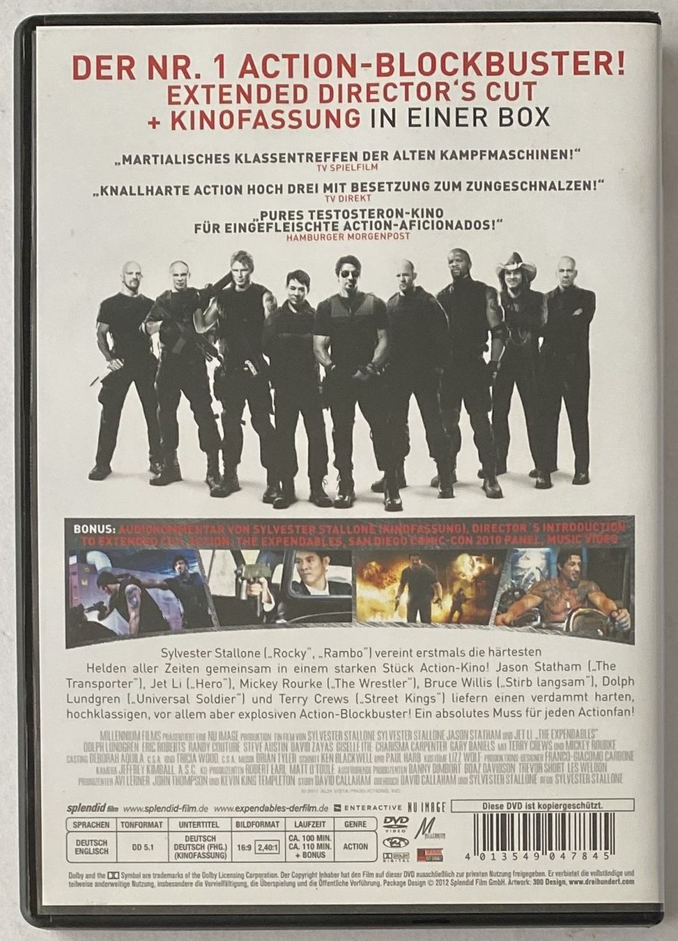 Alle DVDs: The Expendables – Gebraucht aus Flums von Asquillo 1