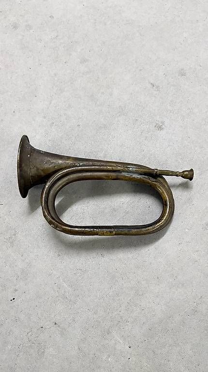 Strumenti musicali: Antikes Signalhorn aus Messing – Usato da Rüthi (Rheintal) venduto da PeterKessler