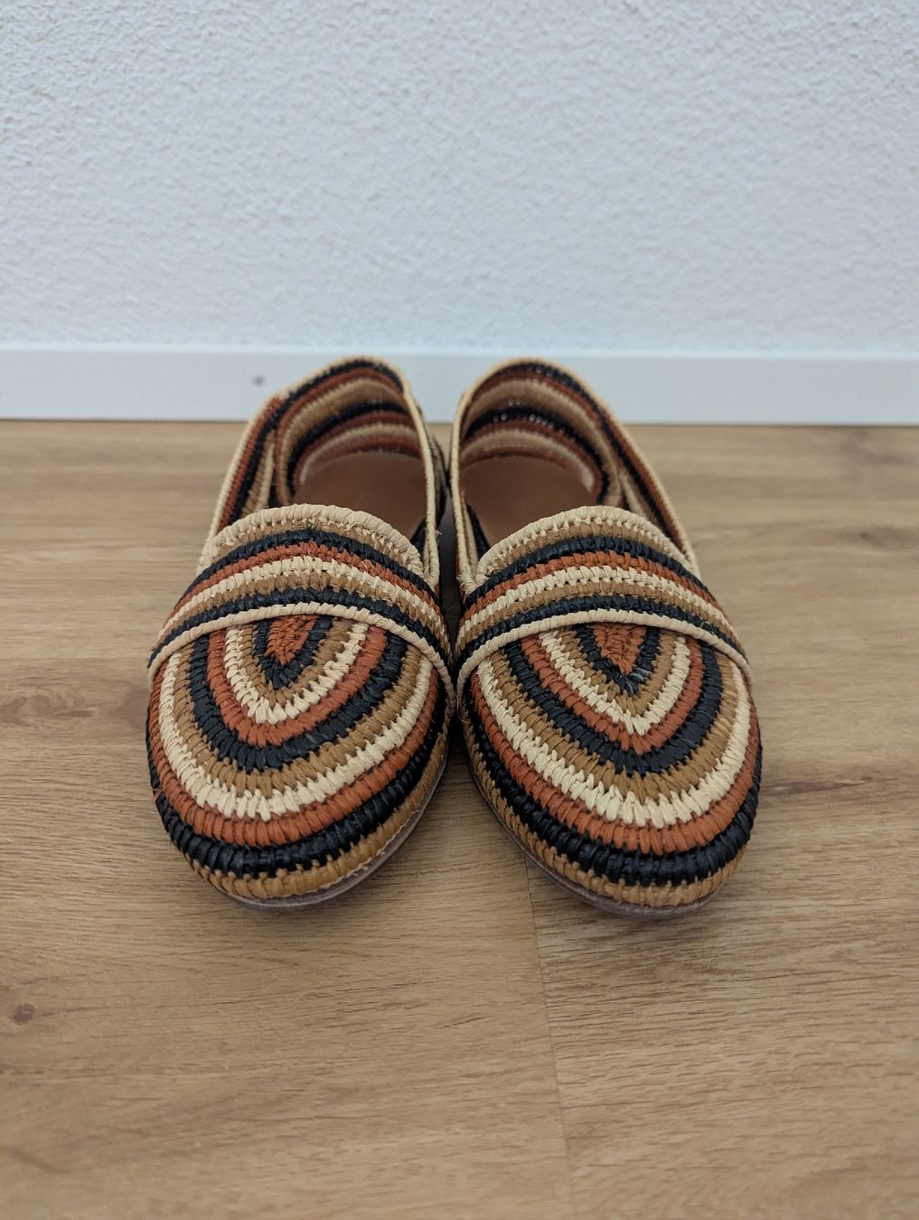 Sezane Damenschuhe: Sézane Mayfair Mokassins aus Bast - EU39 – Gebraucht aus Zürich von gag_wg7n