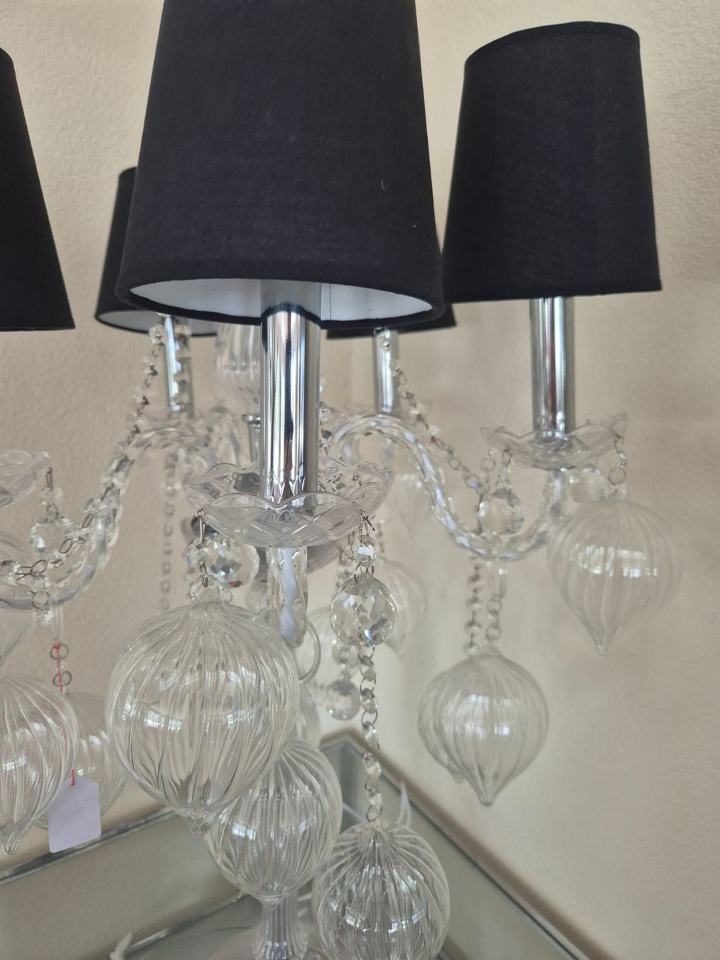Lampade: Lampe de table chandelier en cristal neuve – Usato da Fully venduto da tameab 4