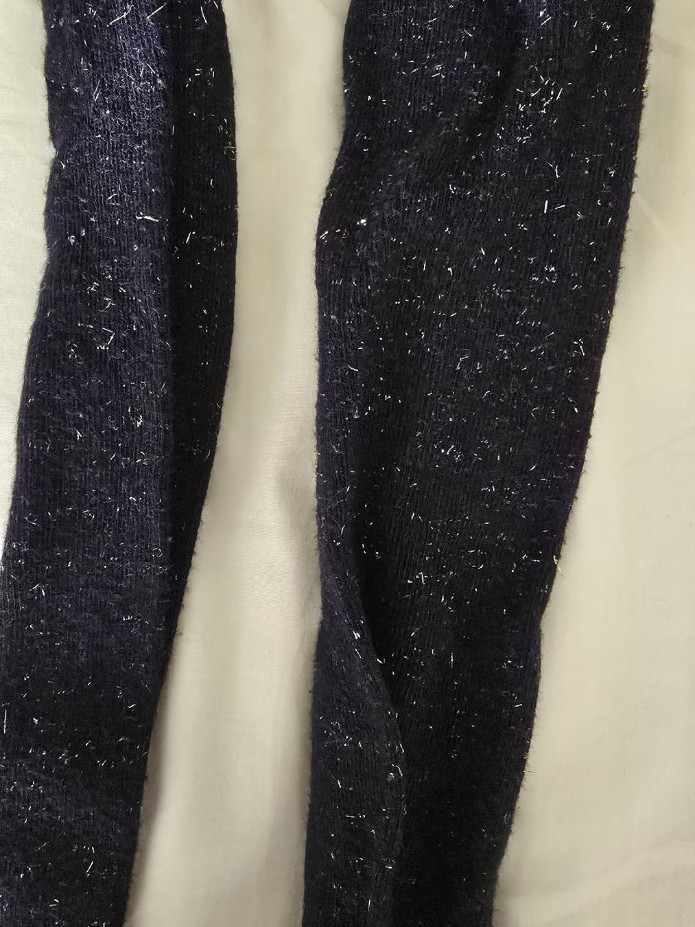 Strümpfe & Strumpfhosen: Sparkly Navy tight Jacadi – Gebraucht aus bern von gsh_2w9d