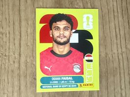 Panini FIFA WM 2026 Sticker Osama Faisal EGV 16