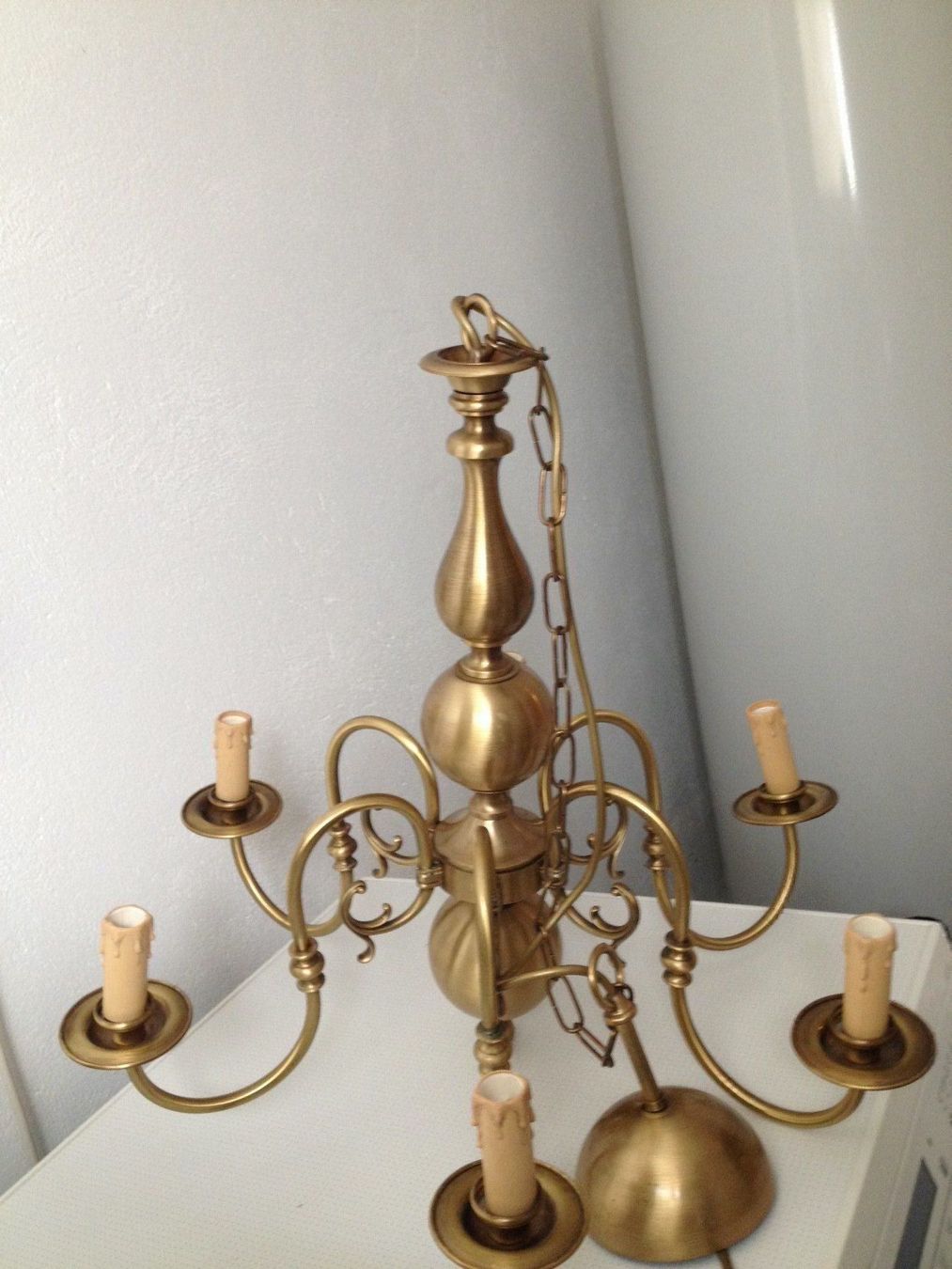 Lampade: Lustre en laiton neuf – Nuovo (secondo la descrizione) da Senarclens venduto da Astra0759 3