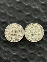 2 x 1/2 Franken  1936/1941  Rar