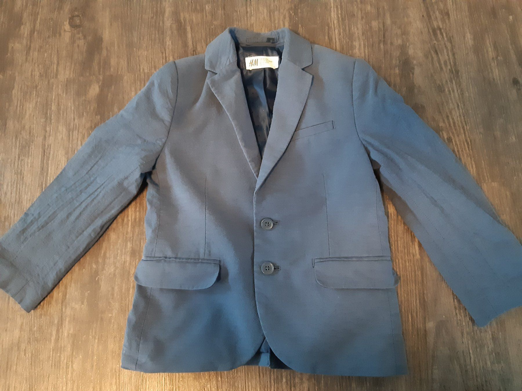 H&M Anzüge: Blazer grau-blau Grösse 116 – Gebraucht aus Aadorf von LamaQueen