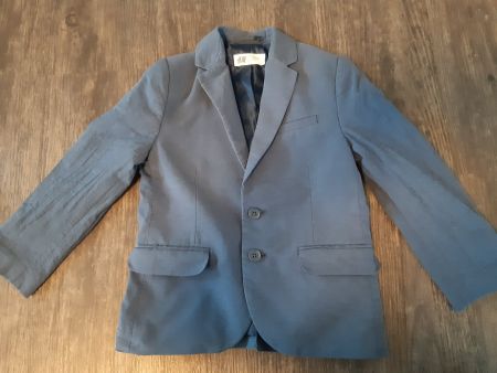 Blazer grau-blau Grösse 116