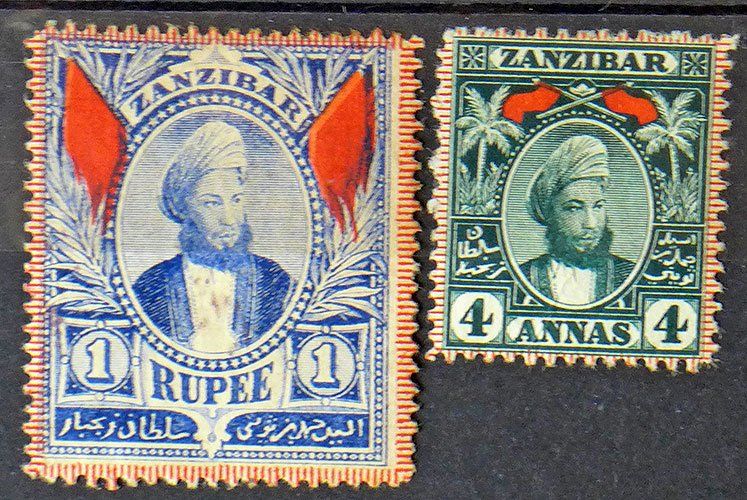 Prophila Collection 10 Verschiedene Briefmarken Aus Sansibar – Sammler-Set Original & Ungebraucht