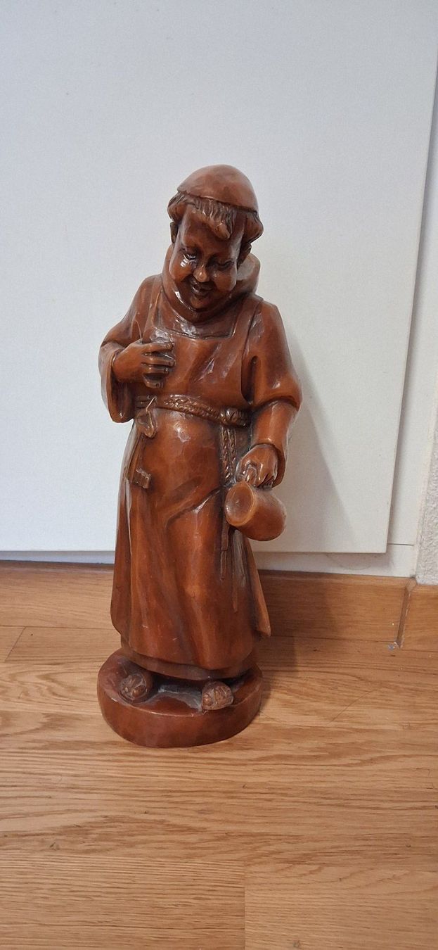 Figuren: Figur mönch mit Krug ca. 40cm – Gebraucht aus Bern von KavIndustries