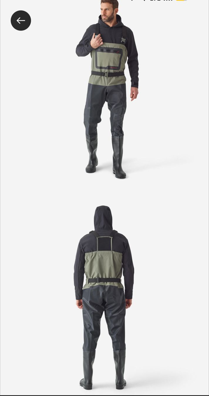 Decathlon Mute per immersioni: Caperlan Waders 500 - Size XL – Nuovo e nell'imballaggio originale da Zug venduto da Ma_Fe_12