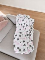 Original ZEWI-Decke 70 × 140 cm – Rose Stars – neuwertig