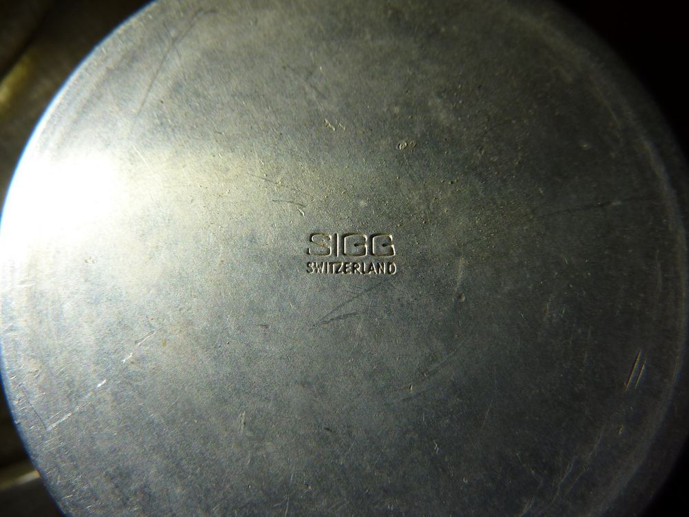 Schweizer Armee Feldflasche SIGG Swiss Sattler Glaus Lungern