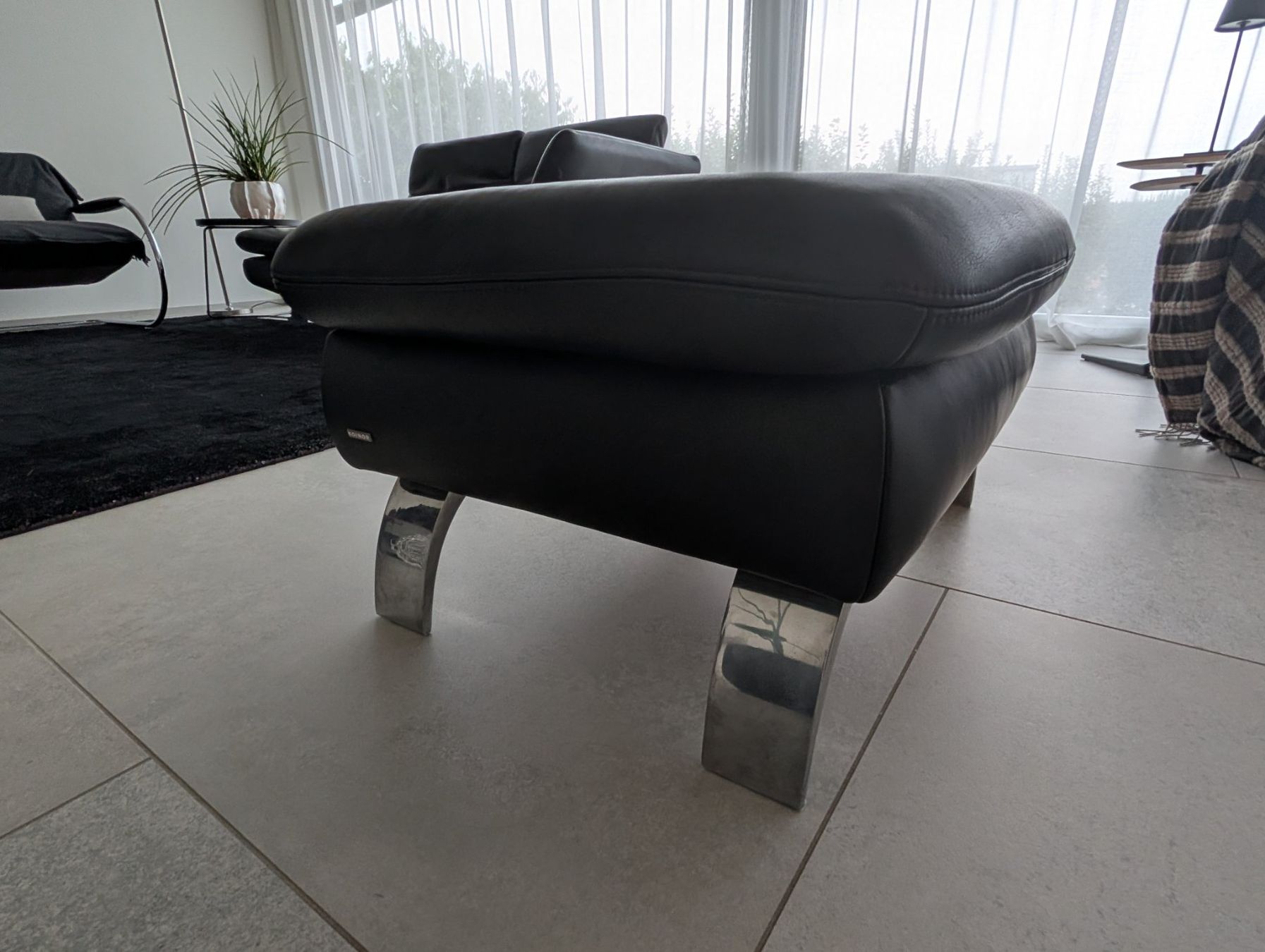 Divani: Ledersofa und Hocker – Usato da Lohn-Ammannsegg venduto da mip_s7zh 2