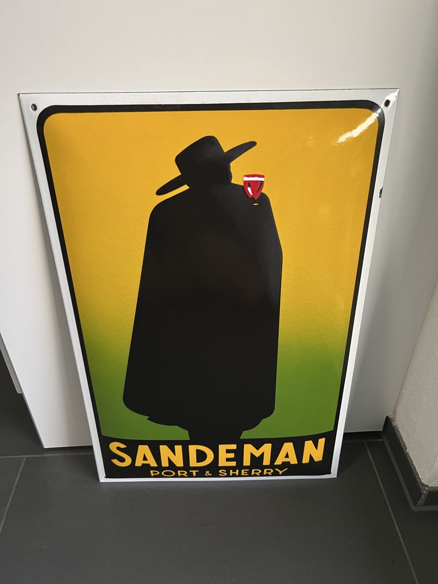 Insegne: Emailschild SANDEMAN Port & Sherry – Usato da Holziken venduto da 181281 5