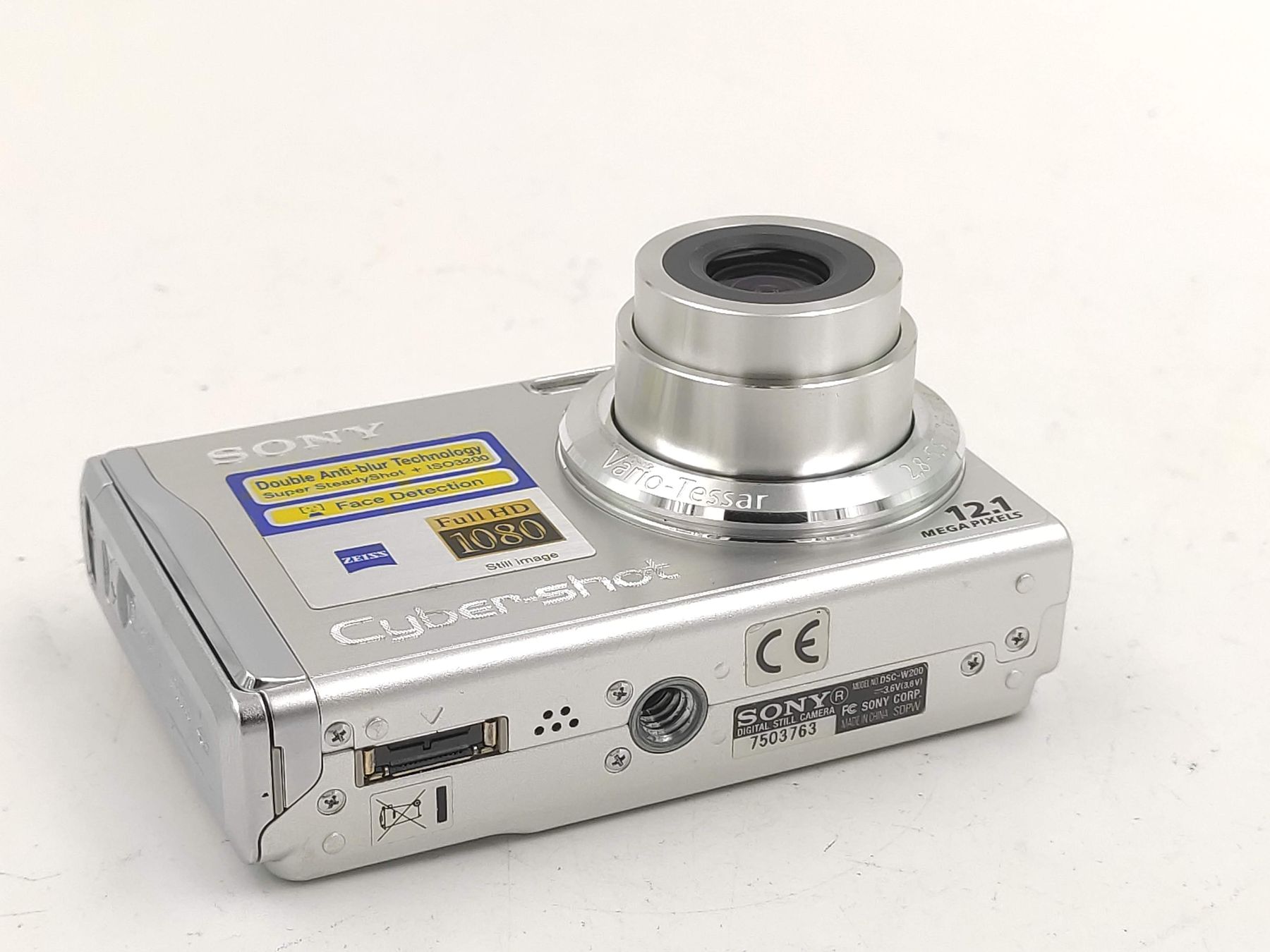 Sony Fotocamera: Digitalkamera Sony Cyber-shot DSC-W200, CCD Sensor – Usato da Kreuzlingen venduto da Tewes 4