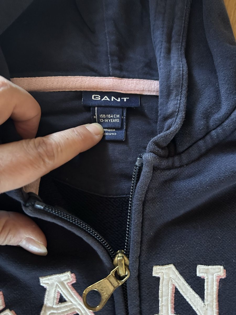 Gant Vestes: Sweat zippe GANT 156/164 – D'occasion à Daillens par guisepa 2