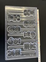 Polycarbonat Schokoladenform Kinderlutscher Tiermotive