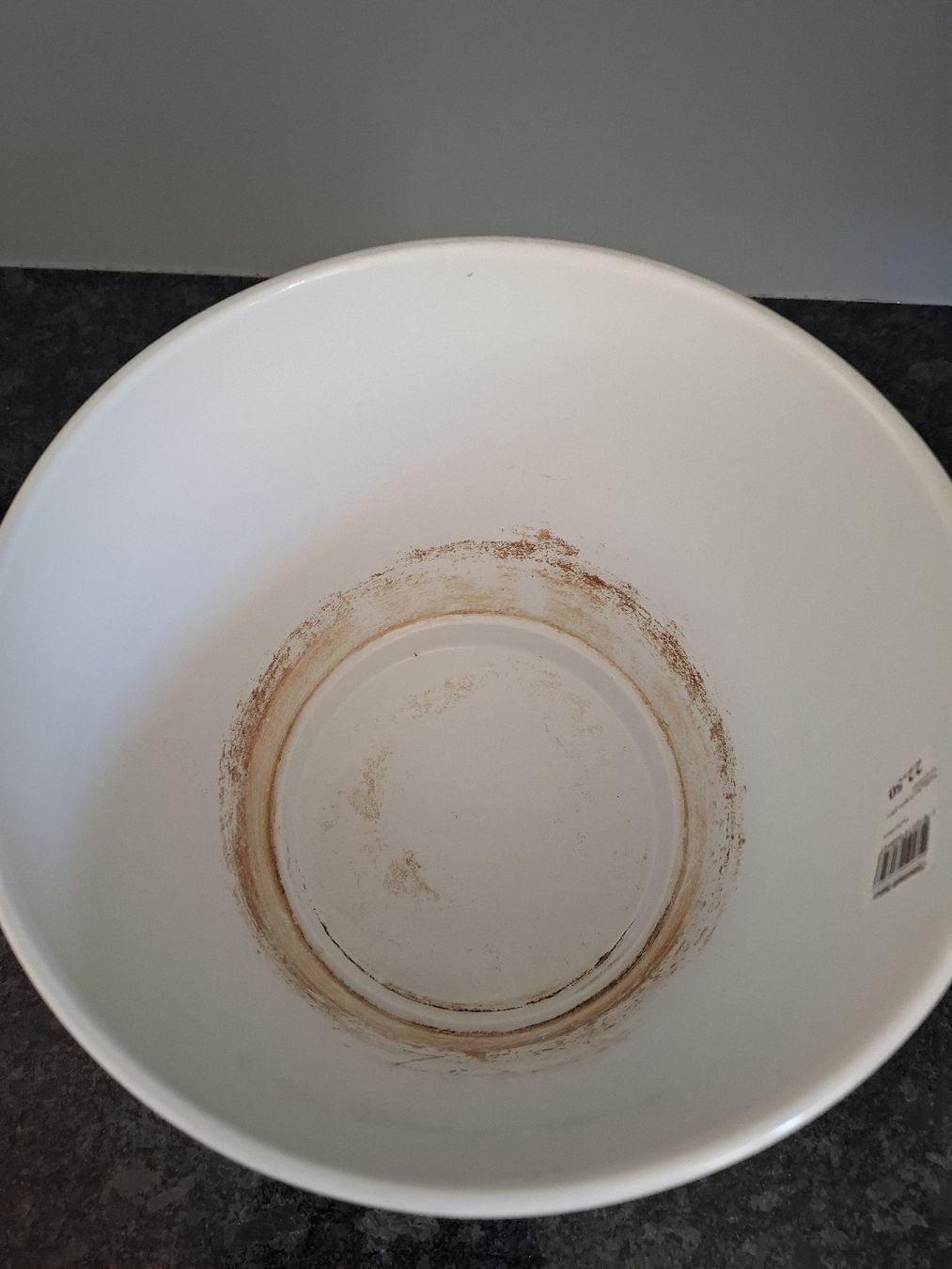 Luwasa Vasi per fiori: Cache-pot céramique Luwasa blanc, 24 cm – Usato da Neuchâtel venduto da FloKo88 2