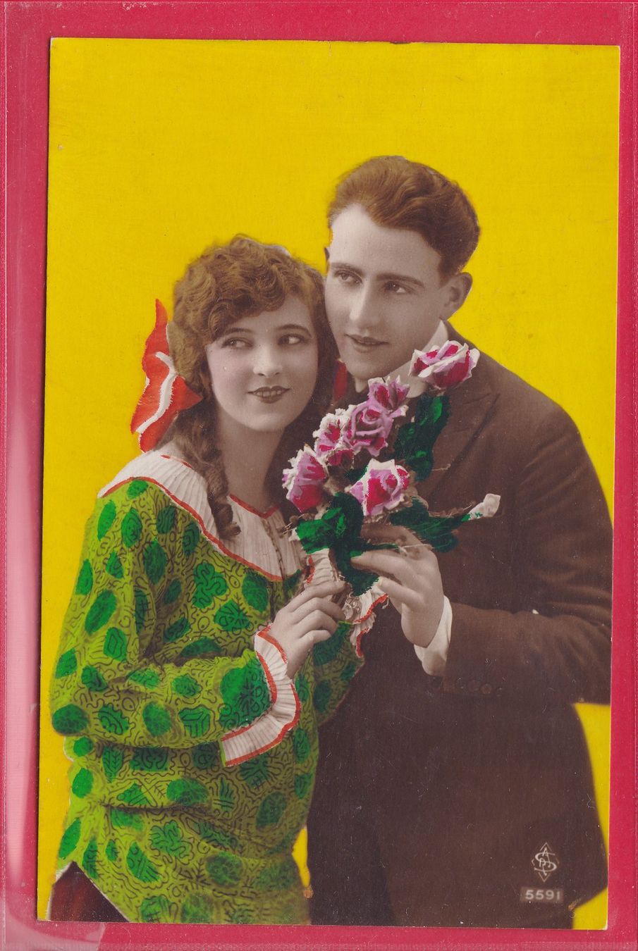 Cartes postales: LIEBESPAAR – D'occasion à Oberrieden par Gebirgsstelze