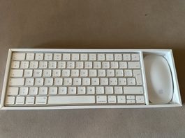 Apple Tastatur und Magic Maus (beides Akku), kabellos !