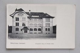 AK Schulhaus Lotzwil, 1906