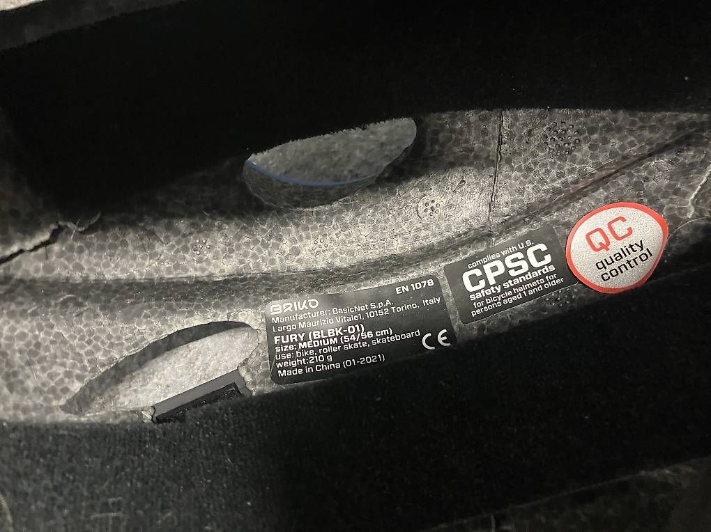 Caschi: Kindervelohelm BRIKO 54/56 cm – Usato da Menznau venduto da siricius 2