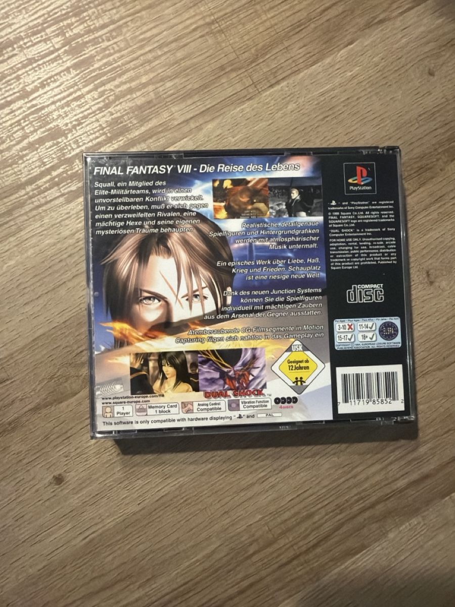 Giochi: Final Fantasy VIII/8 Ps1 – Usato da Hagendorn venduto da masterchieff 1