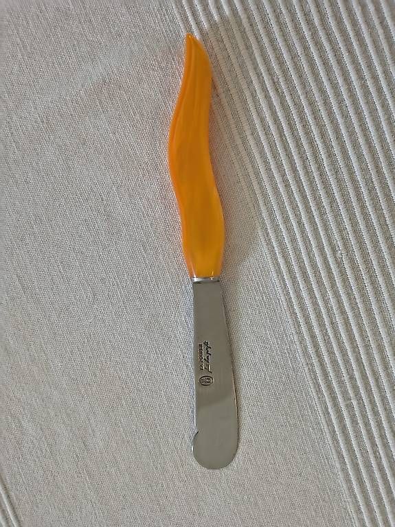 Coltelli da cucina: Buttermesser La fourmi - Serie vague - orange – Usato da Allschwil venduto da droledezebre