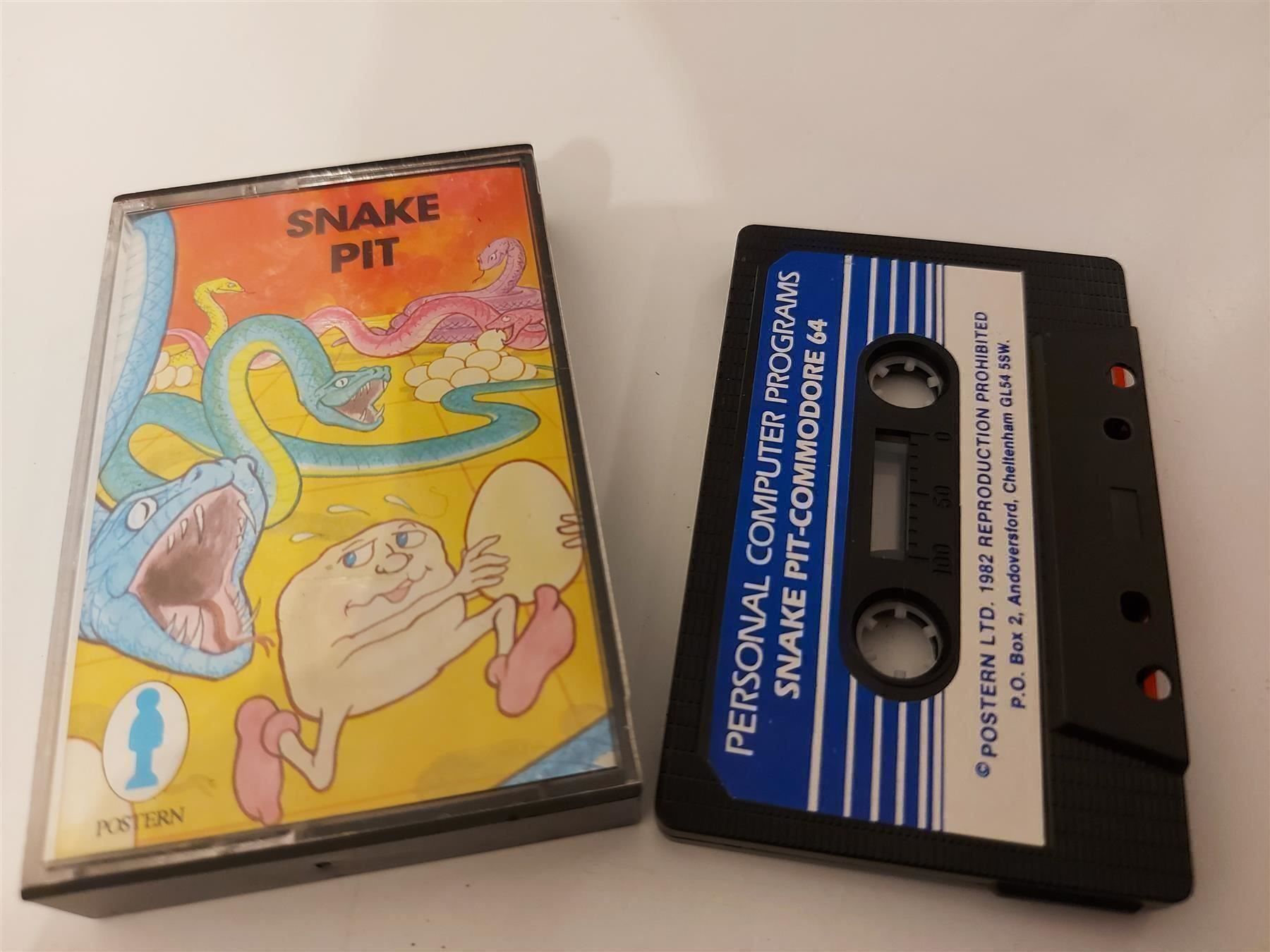 Posters & Illustrations: Snake Pit Commodore 64 C64 Postern Spiel – D'occasion à Aarau par Kaesekuchen2000