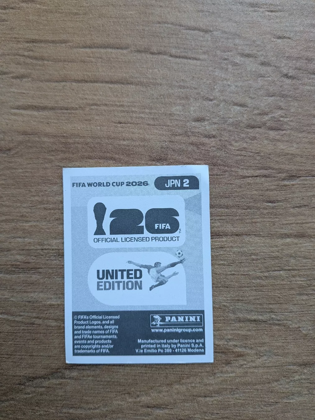 Panini Carte collezionabili: Panini Bild JPN 2 – Usato da Eschenbach SG venduto da SanFranciscoCalifornia 1
