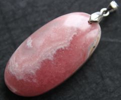 NEU: Top Argentinien Rhodochrosit Anhänger mit Kette