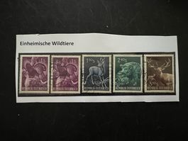 Österreich Waldtiere gest. Lot   (A973)