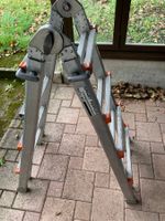 Kombinierte Alu Steh-/Anlegeleiter, ausziehbar