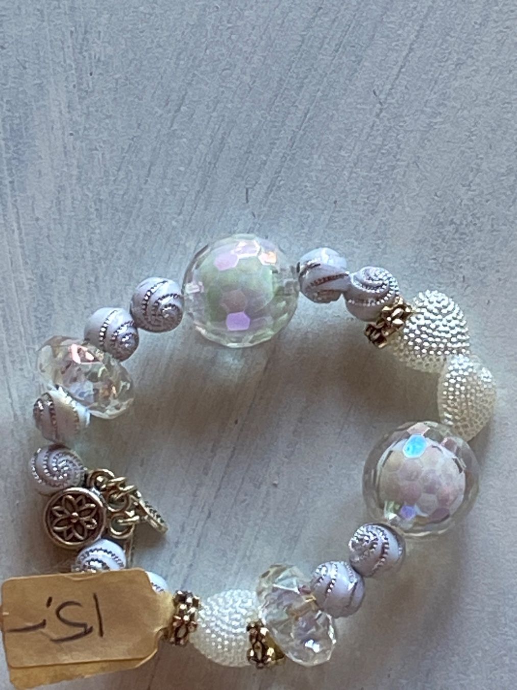 Bracciali & Braccialetti: PERLENARMBAND,HANDGEMACHT – Nuovo e nell'imballaggio originale da Meienried venduto da ManuelaBoutique 4