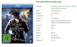 Fürst der Dämonen (Bluray)