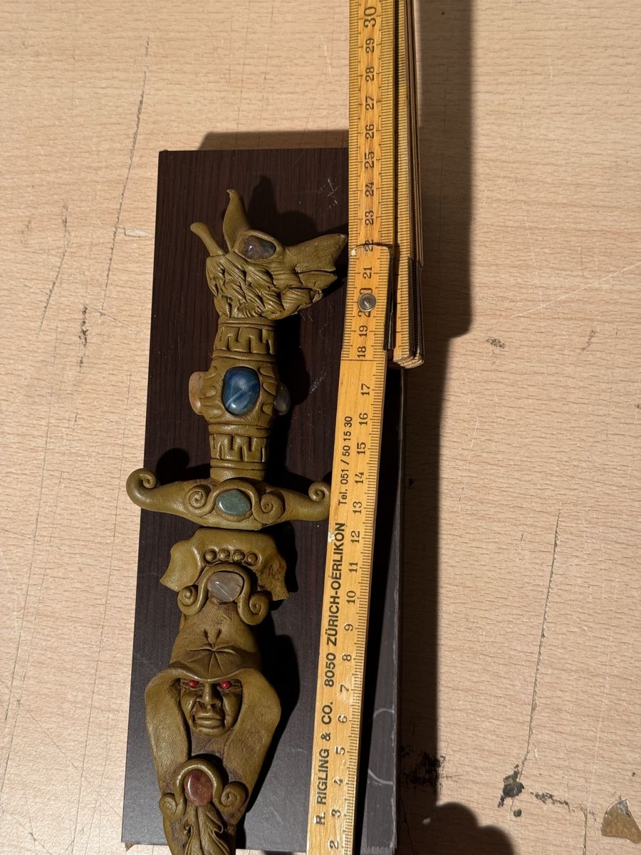 Tutte le decorazioni: Unique Ornamental Dagger with Bird Handle - Display Piece – Usato da Lausanne venduto da vas_mbk2 4