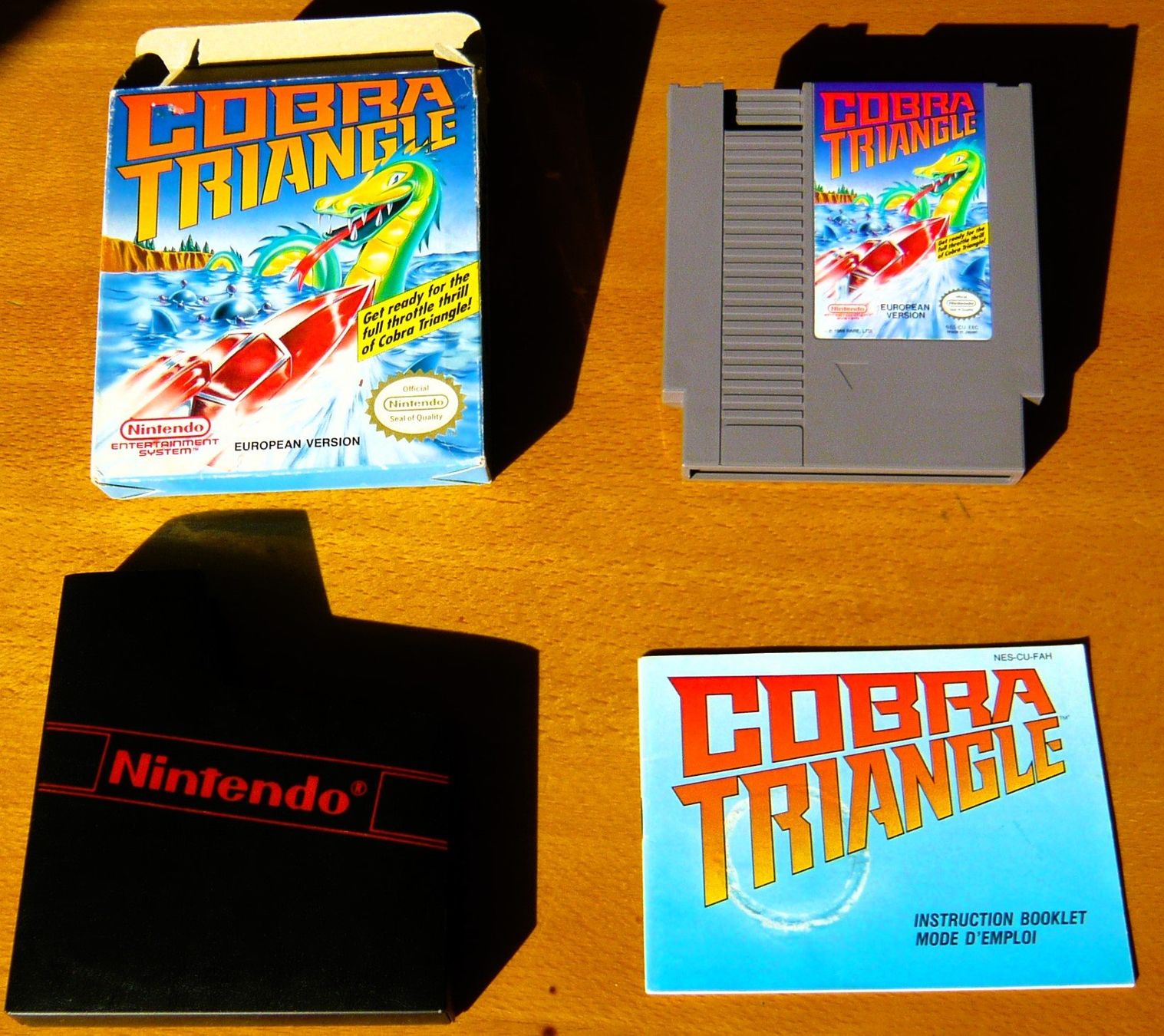 Nintendo Giochi: NES : Cobra Triangle, CIB, Très Bon état – Usato da Onex venduto da Jaguar1986