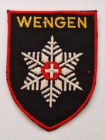 Wengen Stoff Wappen Aufnäher Badge St.Gallen Stickerei BE