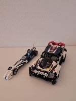 Lego Technik: 2 Superfahrzeuge+Batterie+ Schleuderfunktion