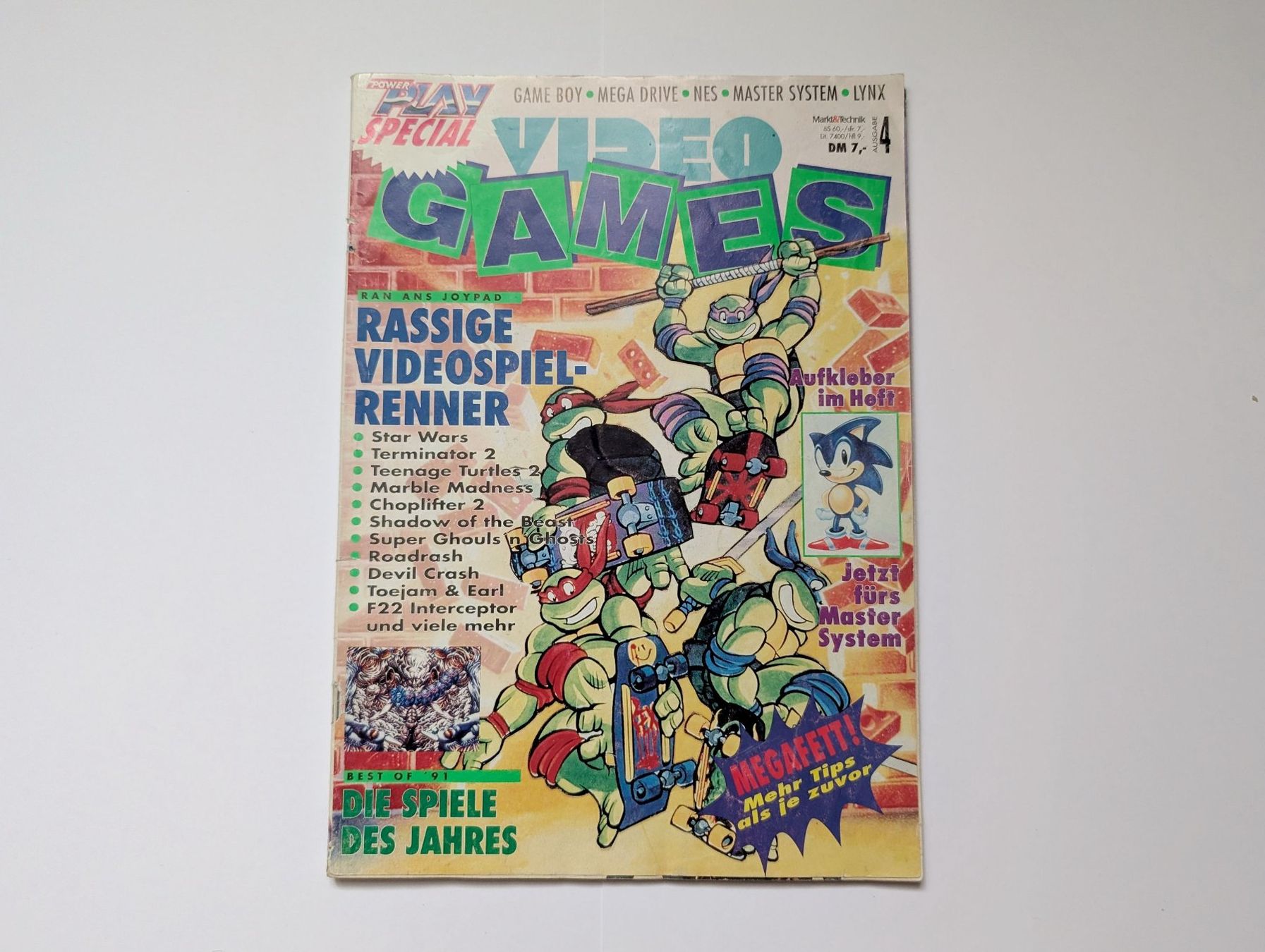 Riviste & Magazine: Video Games 1991/4 – Usato da Bern venduto da Mrkenny
