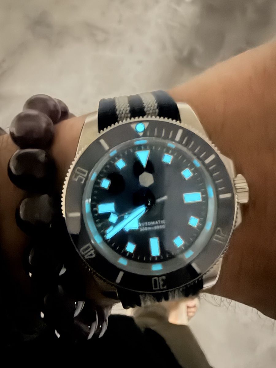 Uhren: San Martin Automatic Diver – Summer Blue – Gebraucht aus Reinach AG von Rousseau_J 2