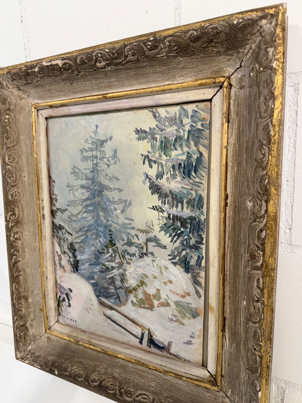 Dipinti: Hanni Bay 1946 ÖlGemälde – Usato da Basel venduto da PAUL_ART 6