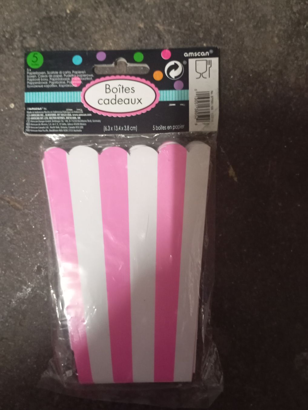 Toutes les décorations: 5 Popcorn Schachteln Pink – Neuf avec emballage d'origine à Winterthur par pjuma01 1