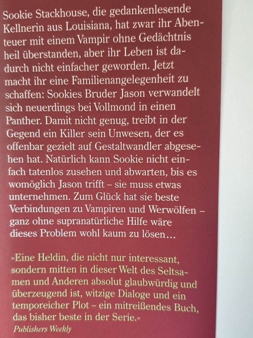 Bücher: Vampire bevorzugt von Charlaine Harris – Gebraucht aus Langnau am Albis von jer_pm72 2