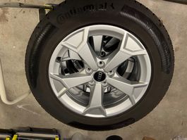 Original Audi Q 3 Sportback 17 Zoll felgen Winterkomplettrad