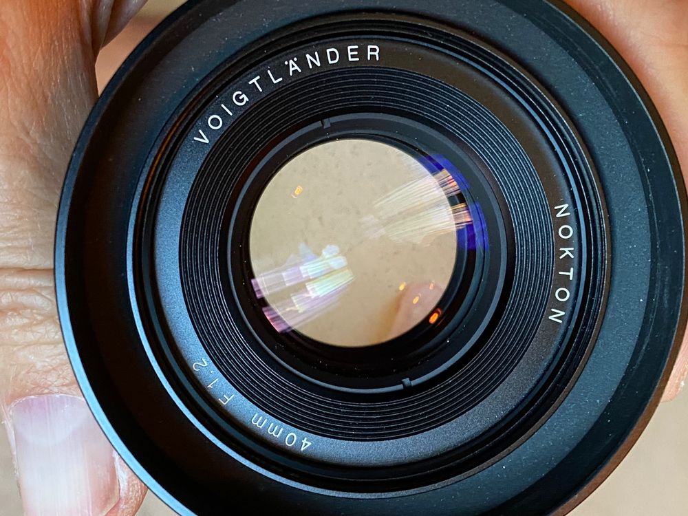 Voigtländer Objectifs: Voigtländer 40mm Nokton f1.2 Sony E-Mount – D'occasion à Ueberstorf par Steve-7309 3